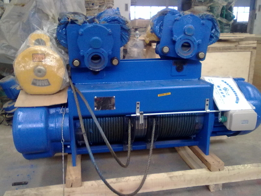 Sarkıt Kontrollü Elektrikli Halatlı Vinç 5 Ton 9m Limit Anahtarlı Kaldırma Yüksekliği