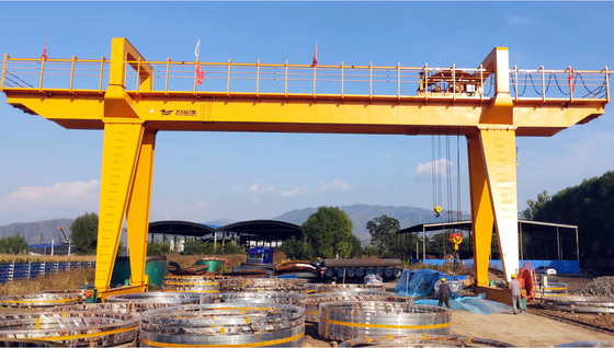 Motorlu Gezici Çift Kirişli Portal Vinç 40 Ton 50 Ton