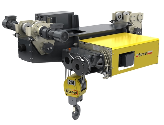 Elektrikli Arabalı ABM Motor FEM 5Ton Tek Kirişli Avrupa Gezer Vinç