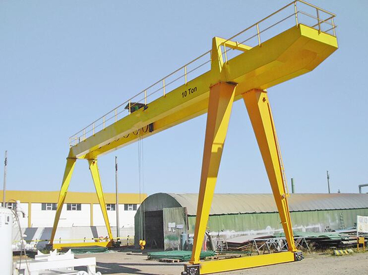 Otoyol İnşaatı için 40ton İnşaat Çift Kirişli Portal Vinç