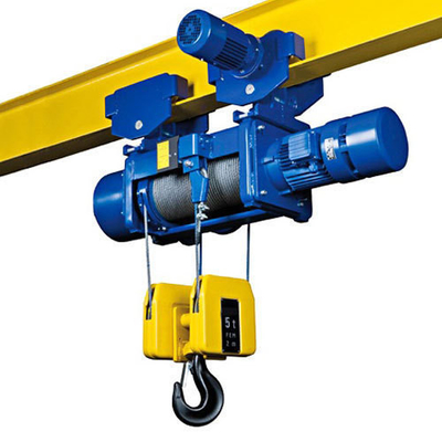 5 Ton 5000kg Tel Halat Elektrikli Vinç Vinç 220V 3 Faz 50HZ