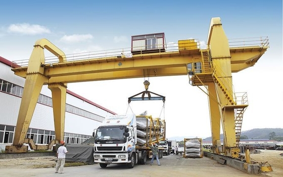 32 Ton Mermer Elektrikli Çift Kirişli Portal Portal Vinçler Mg Modeli