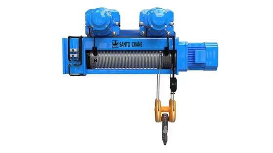 Motorlu Arabalı 220V ~ 480V ile Doğru Yönlendirme 2 Tonluk Halatlı Vinç