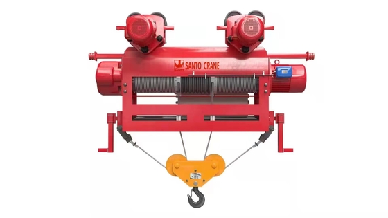 İnşaat için CD1 / MD1 Tipi Hafif Hizmet 5 Ton Elektrikli Halatlı Vinç