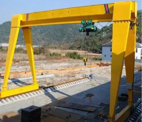 Beton Plakayı Kaldırmak İçin MD Elektrikli Vinçli 16ton A Çerçeve Kaldırma Portal Vinci