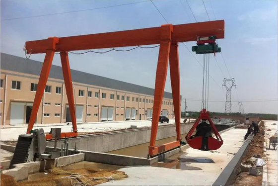 A3 Elektrikli Vinç Tek Kirişli Portal Vinç 16Ton 7metre Kaldırma Yüksekliği