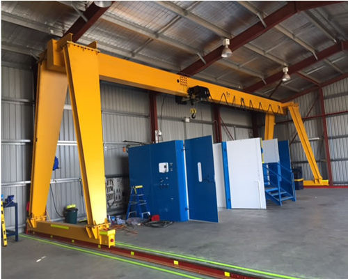 Wirerope Elektrikli Vinçli 5ton Tek Kirişli Depo Portal Vinç
