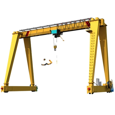 Uzaktan kumandalı tek kirişli gantry vinci 1-20t kaldırma kapasitesi