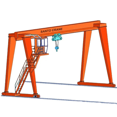 18m P24 P38 P43 Demiryolu Tipi Kargo İstasyonları İçin Tek Çarşaflı Gantry Kiremit