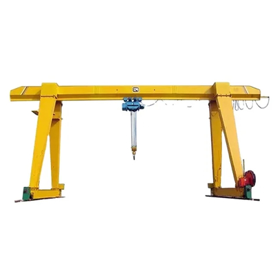 A3-A5 Tek kirişli Gantry vinci Tek veya Çift Hızlı Motor Frekans Dönüşüm Motoru