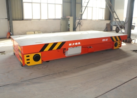 Raylar Üzerinde 4 Tekerlek KPX 10T - 300T Akülü Transfer Arabası