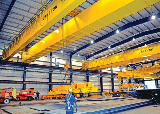 Avrupa CXTD CXSM 5T-320T Arabalı Vinçli Çift Kirişli EOT Vinç