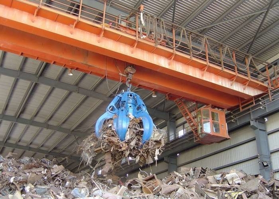 Kepçe Kovalı Gezer Vinç Çift Kirişli Kullanan 20ton Atık Arıtma Tesisi