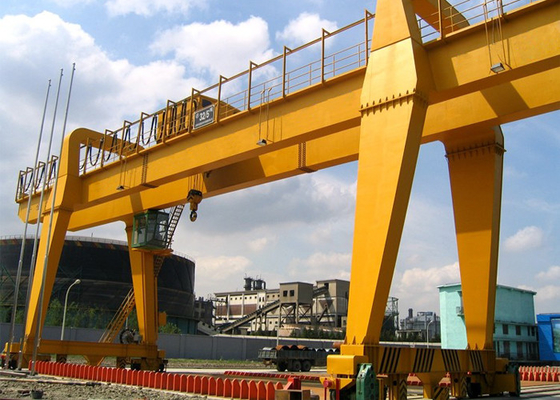 Q235B Q345B Büyük Çelik Portal Vinç Çift Kirişli 100 Ton Köprü Vinç