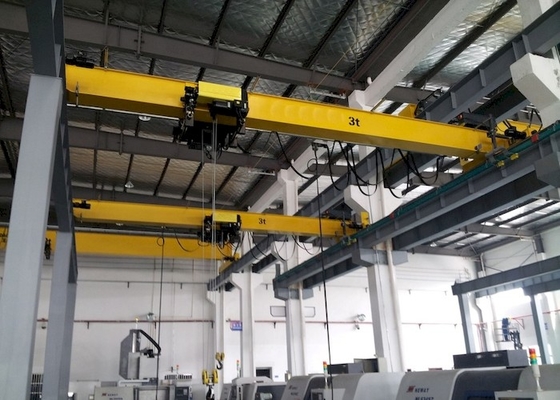 Yeni Atölye Kullanımı İçin 16ton Avrupa Modeli İş İstasyonu Köprü Vinci
