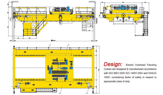 Depo Çifte Girder Yukarı Başlı Vücut Vücut Vücut Vücut Vücut Vücut