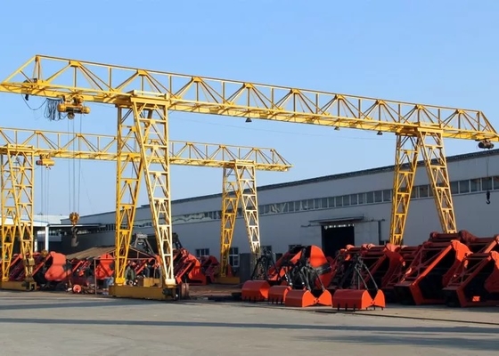5T 10T 20T A Çerçeve Tek Kirişli Portal Vinç Mal Yard Mermer Granit Taş Vinç