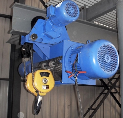 Limit Anahtarlı Kolye Kontrolü 0.5-20 Ton Elektrikli Halatlı Vinç