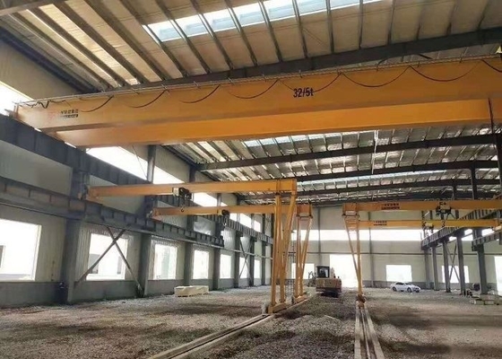 Atölye Yüksek Yapılandırması İçin Küçük Boy 16ton Çift Kirişli Gezer Vinç