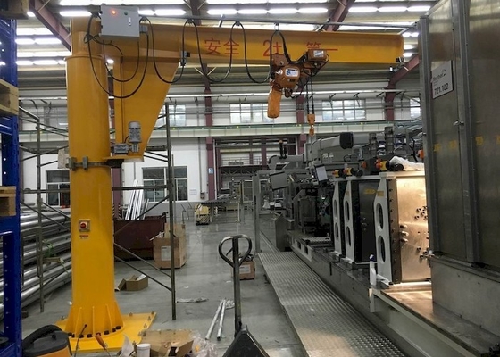 Atölye 5ton Bağlantısız Kolona Monte Pergel Vinç Konsol Pergel Vinç