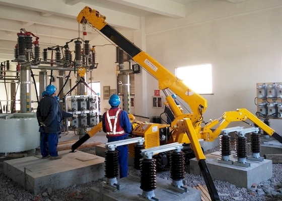 2.2t örümcek vinci, düz olmayan arazi için kablosuz uzaktan kumanda