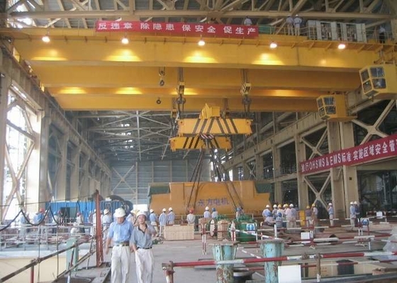 Çelik Fabrikası için Uzaktan Kumanda 10.5M-31.5M Açıklıklı 50T DG EOT Vinç