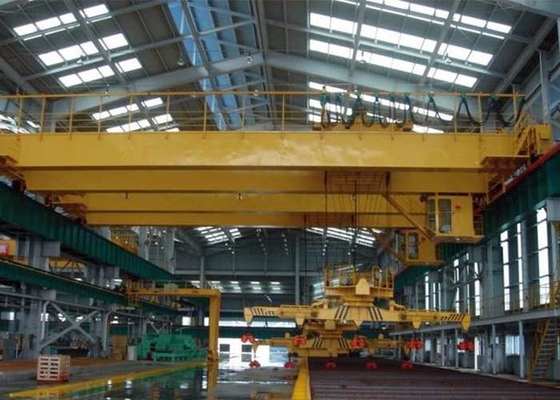 Güçlü Rulman Çift Kirişli Gezer Vinç QD Metalurji Atölyesi Köprülü Vinç