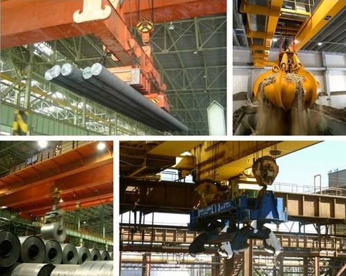 5t-75t kaldırma kapasitesi Çift bantlı yukarı vinç 6m-35m Uzunluk