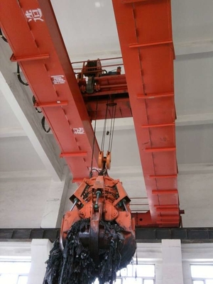 20 tonluk Çift Girder Kiremit 6 m'den 30 m'ye kadar kaldırma yüksekliği özelleştirilmiş seyahat hızı