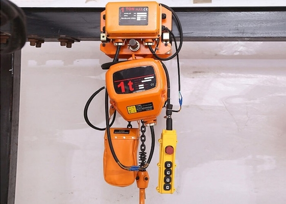 Uzaktan Kumandalı Motorlu Araba Tipi Elektrikli Zincirli Vinç 1.5 Ton