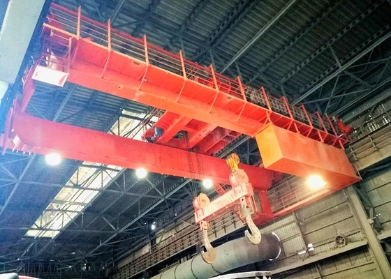 QDY Metalurji Çelik Fabrikası Gezer Vinçler 320t Çift Kancalı Pota Taşıma Vinci