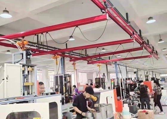 380V 50Hz Esnek Çalışma KBK Vinç İş İstasyonu 2T Kapalı Paletli Vinç