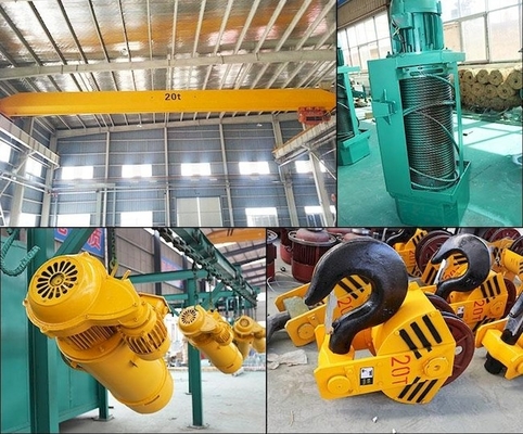 Tek Kirişli Portal Vinç ile Eşleşen CD 3.2Ton Elektrikli Vinç