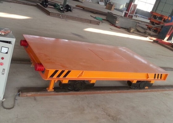 Raylı Özelleştirilmiş Ağır Hizmet Elektrikli Transfer Arabası 10 Ton ila 100 Ton Transfer Arabası