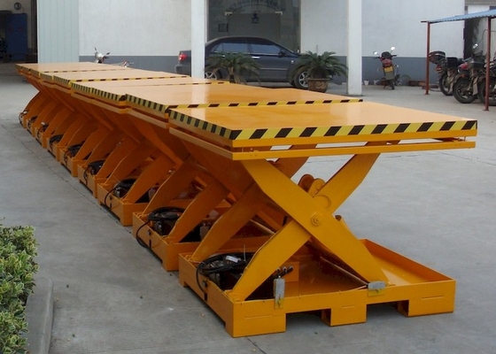 Fabrika Üretim Hatlarında 1000kg - 3000kg Kararlı Hidrolik Makaslı Kaldırma