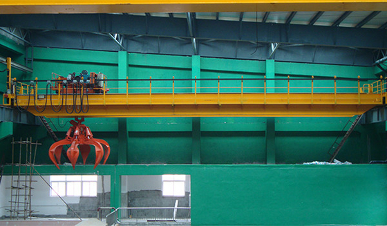 20 tonluk Çift Girder Kiremit 6 m'den 30 m'ye kadar kaldırma yüksekliği özelleştirilmiş seyahat hızı