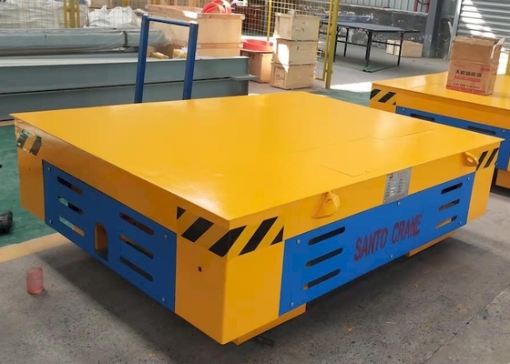 Malzeme Taşıma için Ayarlanabilir P18 P50 QU100 Raylı Elektrikli Transfer Arabası