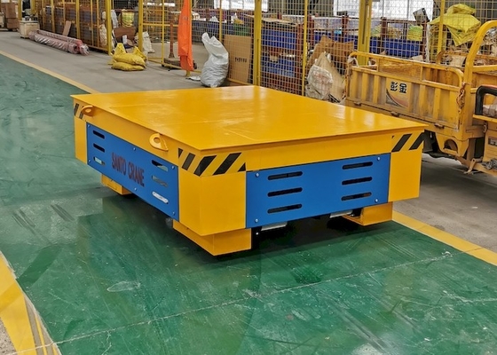 Malzeme Taşıma için Ayarlanabilir P18 P50 QU100 Raylı Elektrikli Transfer Arabası