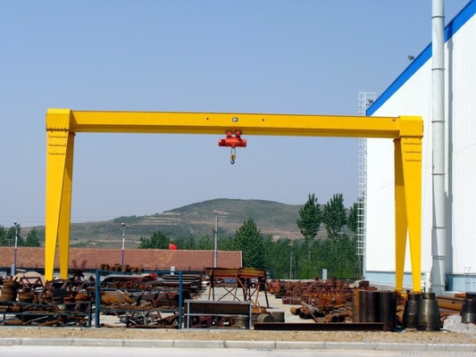 Elektrikli Vinçli Tek Kirişli Motorlu Portal Vinç Santo Vinç 10t