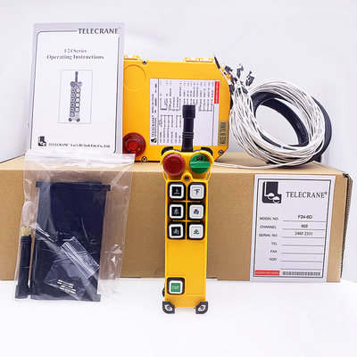 LCC Q5000 Vinç için Telecrane F246d Çift Joystick Kablosuz Uzaktan Kumanda Değiştirin