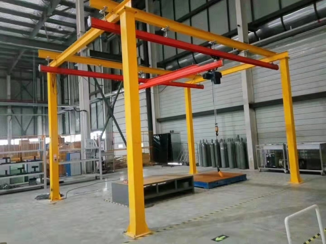 OEM KBK Asma Köprü Vinç Tavana Monte İş İstasyonu için Serbest Daimi 3.2ton