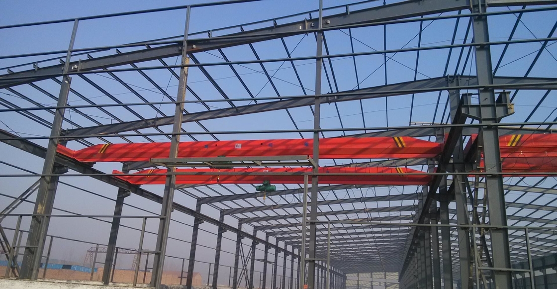 Fabrika için Açıklık 7.5-31.5m Tek Kirişli EOT Vinç 10 Tonluk Gezer Vinç 220V ~ 480V