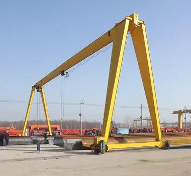 5 Ton MH Model Kutu Tipi Tek Kiriş Portal Vinç 3 Faz 380V 50hz