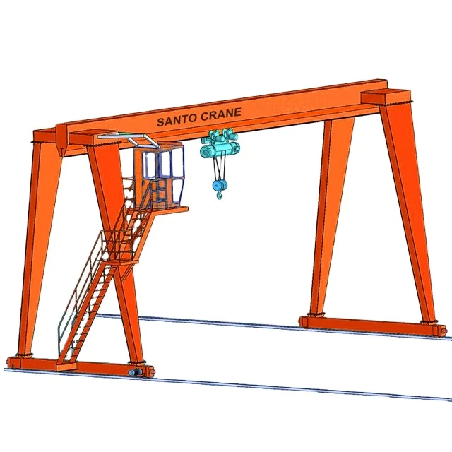 18m P24 P38 P43 Demiryolu Tipi Kargo İstasyonları İçin Tek Çarşaflı Gantry Kiremit