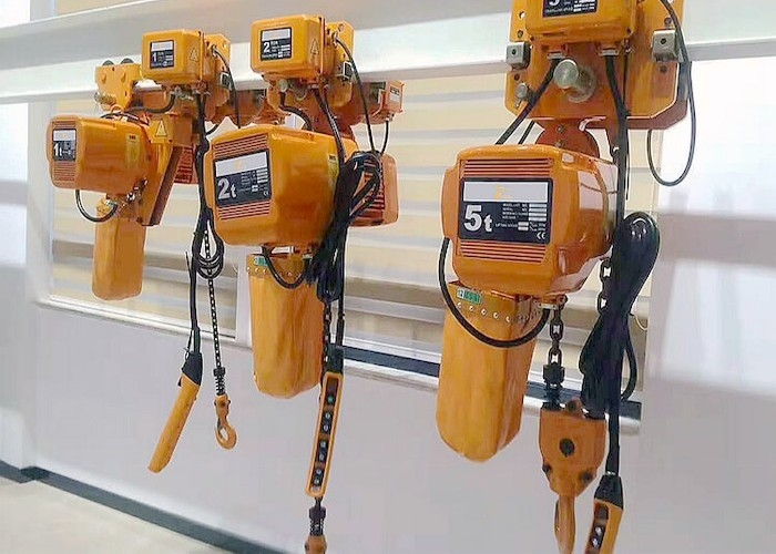 Uzaktan Kumandalı Motorlu Araba Tipi Elektrikli Zincirli Vinç 1.5 Ton